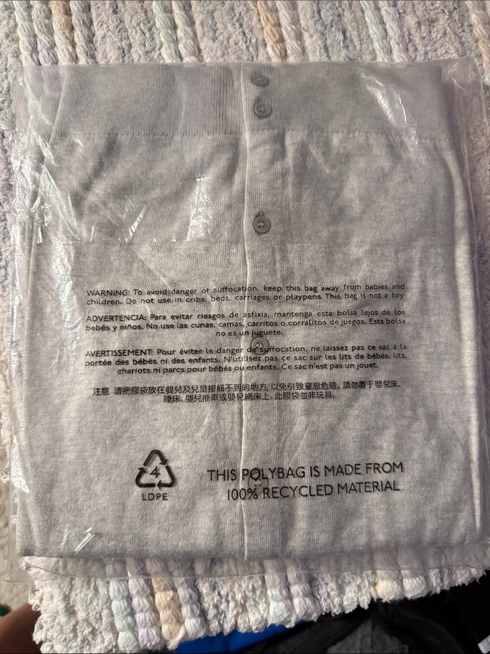 J. Crew Light Gray Button-Up Crewneck Cardigan - Picture 5 of 6
